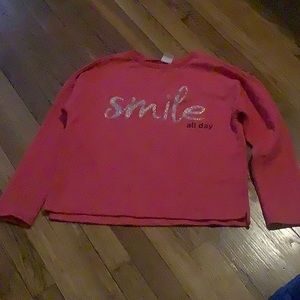 Zara Girls pink sweater